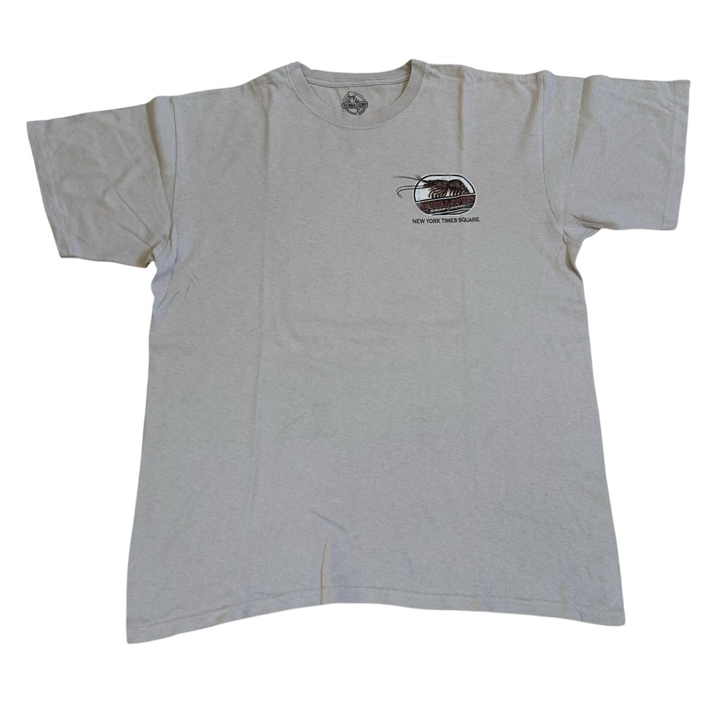 Men's Bubba Gump Shrimp New York‎ Times Square Short Sleeve T-Shirt Size XL